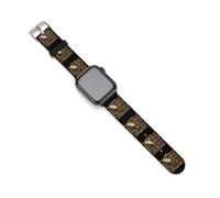 World Full Bookworms Be A Book Dragon-1 Silicone Watch Band Replacement Watch Straps Adjustable Sport Wristband for Women Men 38mm/40mm