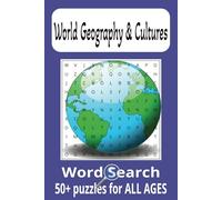World Geography and Culture Word Search Puzzle Book: Word Searches with Easy to Read Print about Atlas, Trivia, World, Geography, Culture, and More | ... Gift for Vacations, Holidays, and Free Times
