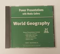 World Geography Power Presentations with Media Gallery DVD-ROM