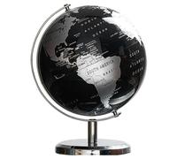 World Globe Constellation Map for Home Table Desk Ornaments Gift Office Decoration Accessories(Black)