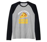 World Greatest Pizza Maker Pizza Raglan Baseball Tee