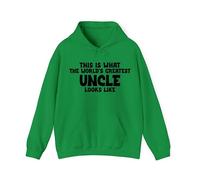 World greatest Uncle hoodie, Merry christmas, Uncle gift christmas Hoodie, Santa, Xmas Men wear, Unisex hood for adults and kids Kelly Green