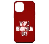 World Hemophilia Day 2025 In April Wear Red Red Ribbon Case for iPhone 12/12 Pro