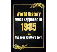 World History What Happened in 1985: The Year You Were Born
