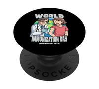 World Immunization Day November 10th PopSockets Adhesive PopGrip