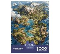 World Map 1000 Piece Jigsaw Puzzle Educational Games Classic Wonderful Jigsaws Beautiful Decoration Puzzle for Travel Gifts,Present 70x50cm/1000pcs