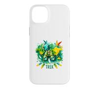 World Map Binoculars Trek Explorer Nature Wanderer Case for iPhone 14 Plus