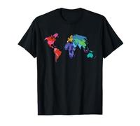 World Map Country Flag Atlas T-Shirt
