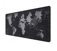World Map Gaming Mouse Mat - 800 x 300 mm, Non-Slip, Waterproof and with Reinforced Edges, The Ideal Complement for Your Mouse, Keyboard, Laptop - XXL Mouse Pad