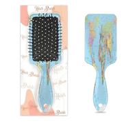 World Map Hair Brush Learning Educational Wet Dry Air Cushion Hair Brush Plastic Detangler Hairbrush for Kids Adults Back To School Gift Women Men