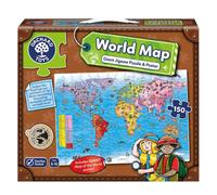 World Map Puzzle and Poster - 150 Piece Jigsaw