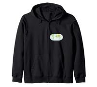World Map Poster Political Countries Chart Zip Hoodie