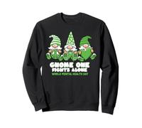 World Mental Health Day Gnome One Fights Alone Wear Green Sweatshirt