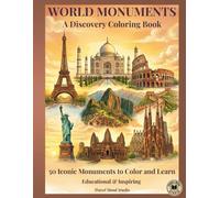 World Monuments: A Discovery Coloring Book (Color & Learn)