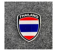 World National Flag Sticker 3D Reflective For Car Motorcycle Accessories Badg Decals Italy United Kingdom(DESIGN R)