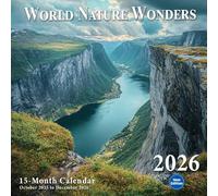 World Nature Wonders 2026 Calendar: Earth's most stunning natural formations and phenomena