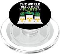 World Needs More Plants Nuclear Power Plant Nuclear Engineer PopSockets PopGrip for MagSafe