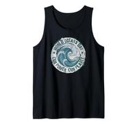 World Ocean Day. Our Power, Our Planet. Save Earth. Nature Tank Top