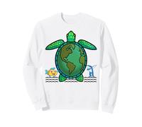 World Oceans Day World Wildlife Day Let's Save The Turtles Sweatshirt