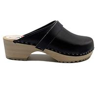 World of Clogs AM100 Swedish Wooden Clogs - Navy - 39 EU