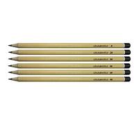 World of Colour Set of 6 Colourworld Non Toxic Sketching Pencils | B, 2B, 3B, 4B, 5B, 6B Drawing Pencils Ideal for Sketching, Shading & Doodling | For Beginners & Professionals