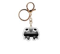 World of Dandys Keychain Game Figure Vee Goob Keyring Pendant Cute Acrylic Chain Decor Dandy Worlds Merch (6)