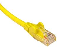 World of Data 0.5m YELLOW CAT6 Network Cable - Ethernet - LAN - Patch - Compatible with Internet, Broadband, Router, Hub, Modem-10/100/1000 - Gigabit 5 PACK
