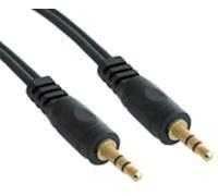 World of Data 1.5m 3.5mm Jack Cable - Premium Quality / 24k Gold Plated/Audio/Stereo/Male to Male