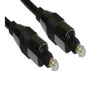World of Data 1.5m Optical (Toslink) Audio Cable - SPDIF - Compatible with Home Theatre, CD, DVD, Blu-Ray, Sky, AV receivers, xBox, PS3, PS4