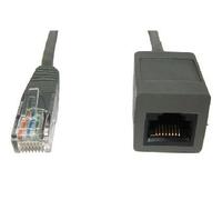 World of Data 10m CAT6 Extension Network - 24AWG - Fast 550Mhz Speed - Moulded - RJ45 - Ethernet - LAN - Patch - Dark Grey Colour