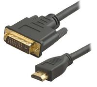 World of Data - 10m HDMI to DVI Cable (100% Copper Wire & Oxygen Free OFC) - 1080p (Full HD) - v1.4 ~ Video - DVI-D (Single Link) 18+1 Pins