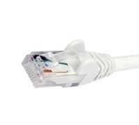 World of Data 50m WHITE CAT5E (enhanced) Network Cable - Ethernet - LAN - Patch - Internet - Broadband - Router - Hub - Modem -10/100