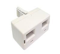 World of Data BT Telephone Socket Doubler/Splitter | Compatible with UK Standard BT Landline Connections