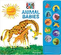 World of Eric Carle, Animal Babies 10-Button Sound Book - PI Kids (Play-A-Sound) (The World of Eric Carle: Play-a-Sound)