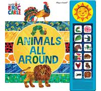 World of Eric Carle - Animals All Around Sound Book - PI Kids: Mini Deluxe Custom Frame Sound Book