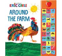 World of Eric Carle Around the Farm - 30-Button Interactive Play a Sound Book - for Toddlers & Early Learning (APPLE SOUND BOOK)