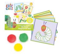 World of Eric Carle - My First Fingerprint Art Kit | The Very Hungry Caterpillar | Includes 10 Colouring Sheets & 3 Finger Paints | Safe, Washable Creative Fun for Toddlers 12 Months+