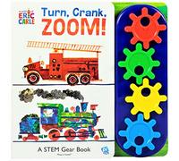 Eric Carle Turn Crank Zoom Go Go Gear Book
