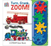 World of Eric Carle, Turn, Crank, Zoom! A STEM Gear Sound Book - PI Kids: A Stem Gear Book