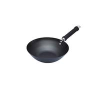 World Of Flavours 26.5cm Carbon Steel Non-Stick Wok with Phenolic Handle