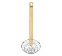 KitchenCraft World of Flavours Chinese Spider Skimmer with Bamboo Wood Handle, 33 cm (13")