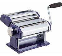 World of Flavours Italian Deluxe Double Cutter Pasta Machine Blue