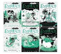World of Isadora Moon Emerald Series 6 Books Collection Set - (Magic Shell, Lost Treasure, New Arrival, Sea Dragon, Sea Sprites, Runway Royal)