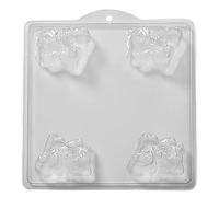World Of Moulds | 4 Cavity 3D Cat Soap/Bath Bomb Mould Mold M03 x 5