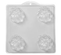 World Of Moulds | 4 Cavity Daisy Flower Soap/Bath Bomb Mould Mold M10 x 5