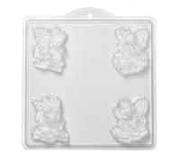 World Of Moulds 4 Cavity Mixed Fairy Soap/Bath Bomb Mould Mold M131