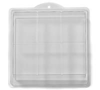 World Of Moulds | 6 Cavity Basic Bar Soap/Bath Bomb Mould Mold M11