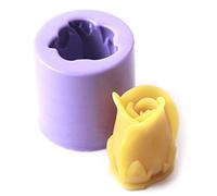 World Of Moulds | Deep Rose Bud Silicone Mould