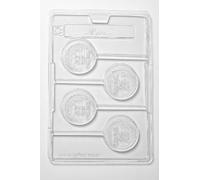 World of Moulds | My Best Teacher Medal Chocolate Mould 4 Cavity