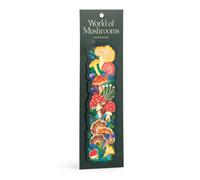 Galison World of Mushrooms - Paper Bookmark Featuring Mushroom Artwork for Reading Enthusiasts